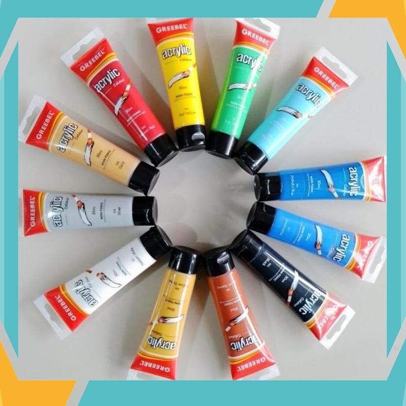 

Cuci Gudang Cat Acrylic Greebel 30ml ( Pcs ) [ Original ] MDA-92