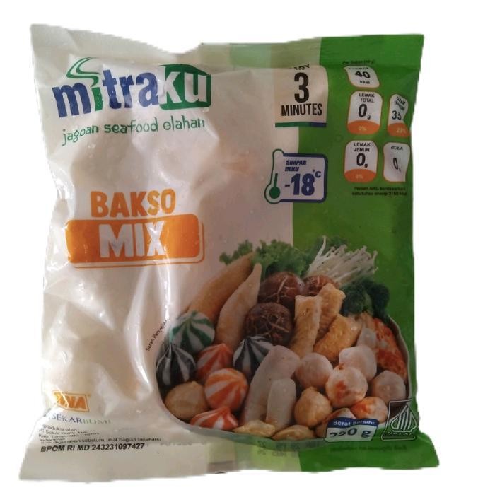 

LS Mitraku Jagian Seafood Olahan Kemasan mini 250g Frozen Food Makanan Halal