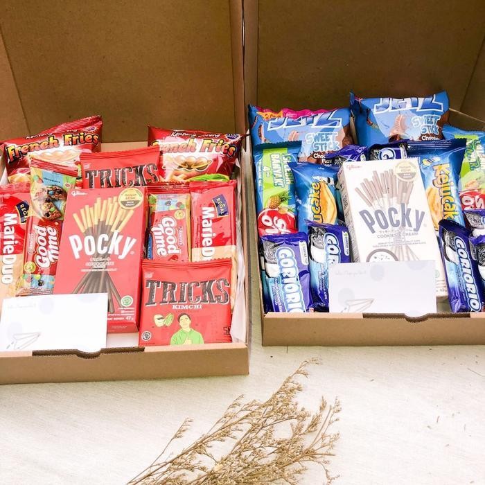 

LS Snack Box / Giftbox snack / Berisi beragam camilan Gift Food Makanan