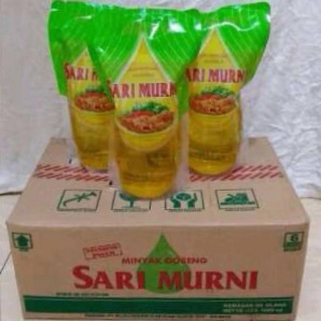 

LS 1 Dus Minyak Goreng Sari Murni 1 Liter (isi 12 bungkus)