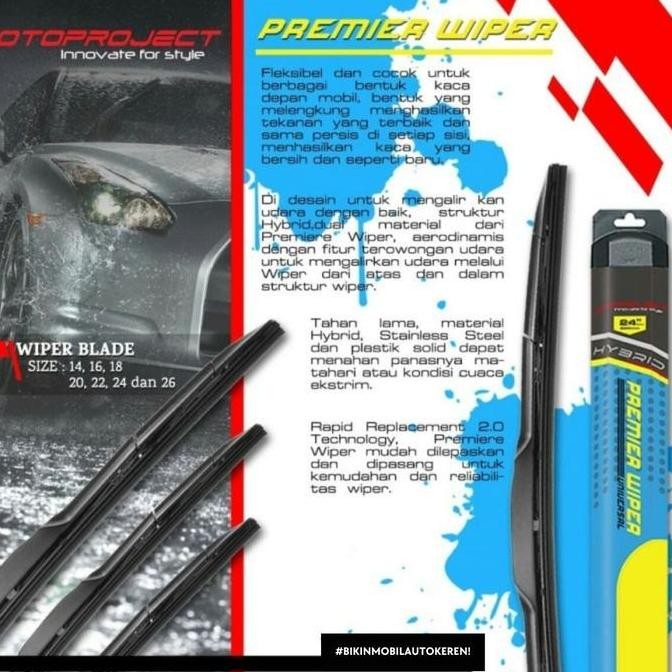 Otoproject - Wiper Otoproject Premier 14" | Wiper Depan