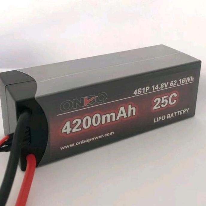 Lipo 4s Hardcase 4.8v 4200mah 2c Onbo Power untuk RC Car - Control, Remote, Toy