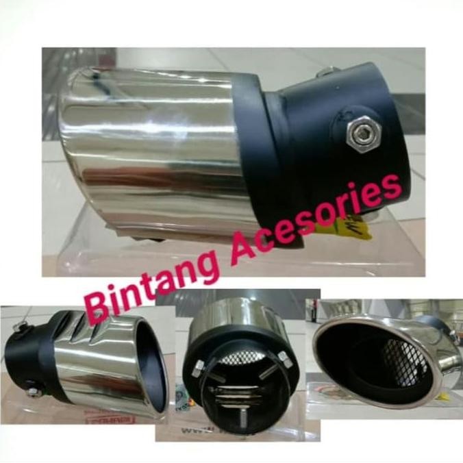 Mufler Buntut Knalpot Mobil AVANZA XENIA VELOZ 2019 2020 Racing Jaring