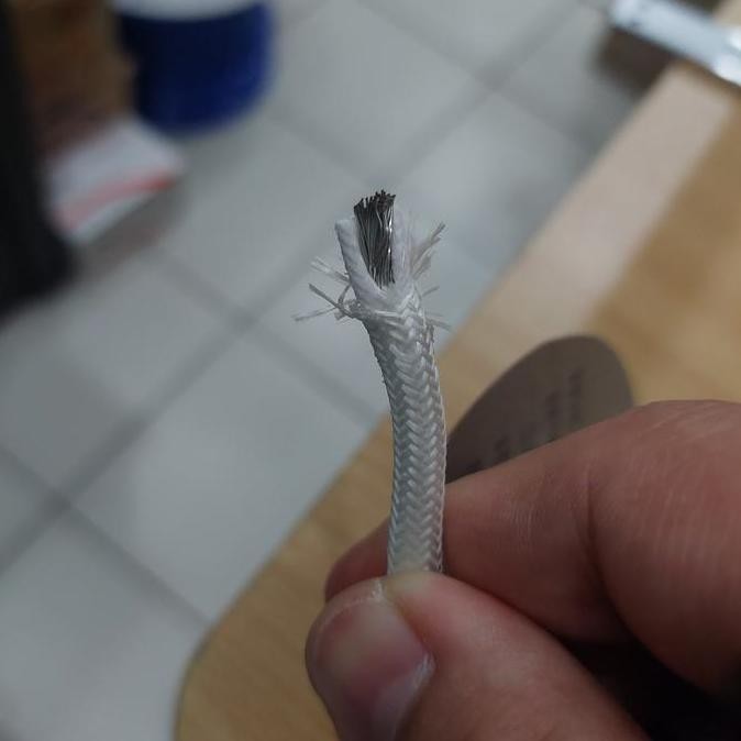 siap kirim] KABEL HEATER / TAHAN PANAS 6 MM / 6MM NYVIN METERAN