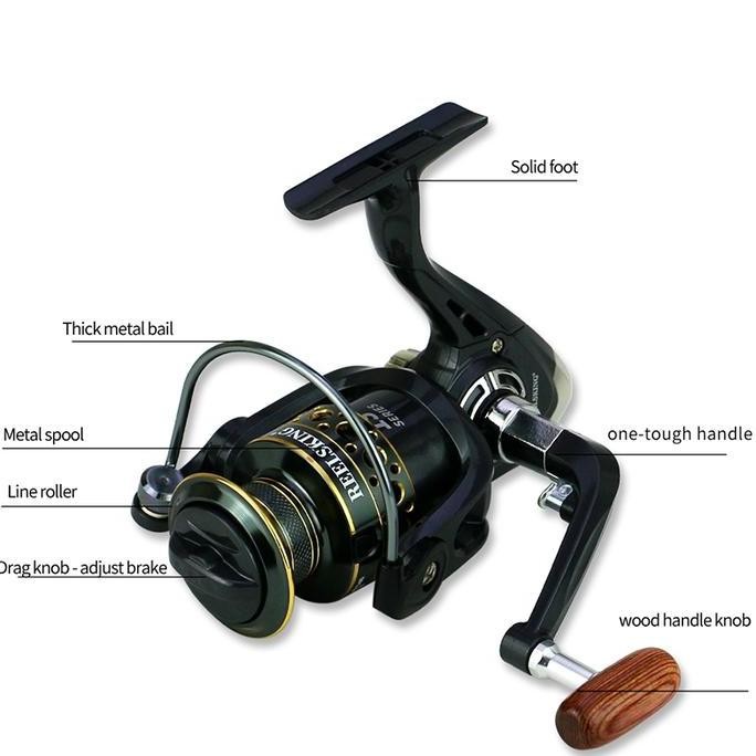 Reel Pancing Joran Pancing Reel Mesin Pancing Spinning Reel Spinning Reel Pancing Power Alat Pancing