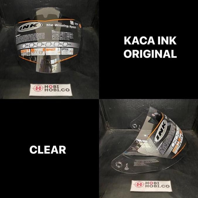 TERBARU - Kaca Visor INK CENTRO 00 % INK KACA INK CENTRO CLEAR ORI