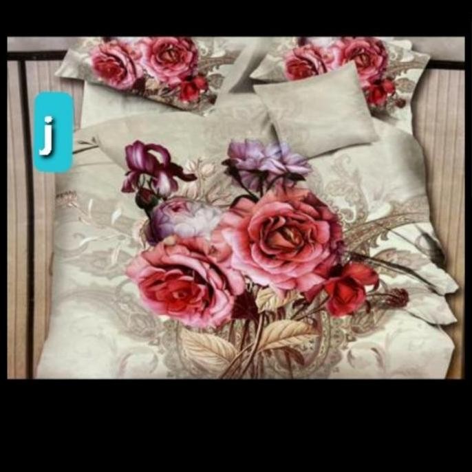 TERMURAH - Bed Cover Katun Panel D import Orchard king size 80x200 t2cm