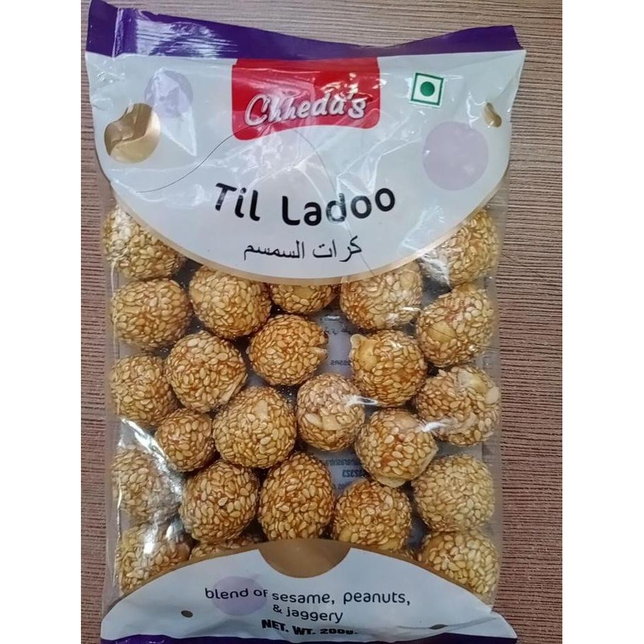 

~^~^~^] SNACK CHHEDA'S TILL LADOO 200 GM