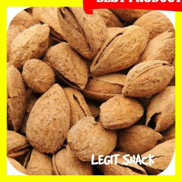 

Gr Kacang Almond Roasted Almon Panggang Oven Rasa Susu