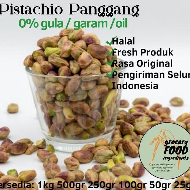 

Roasted Pistachio Nuts 1Kg Kacang Pistachio Panggang