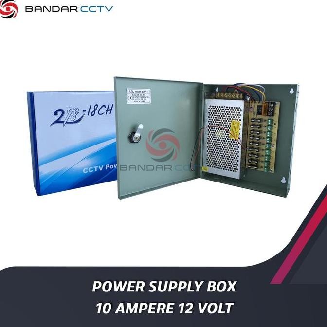 Power Supply Box 10 ampere 12 Volt