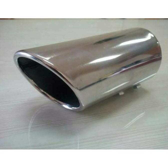 muffler miring / buntut knalpot mobil mobilio rs