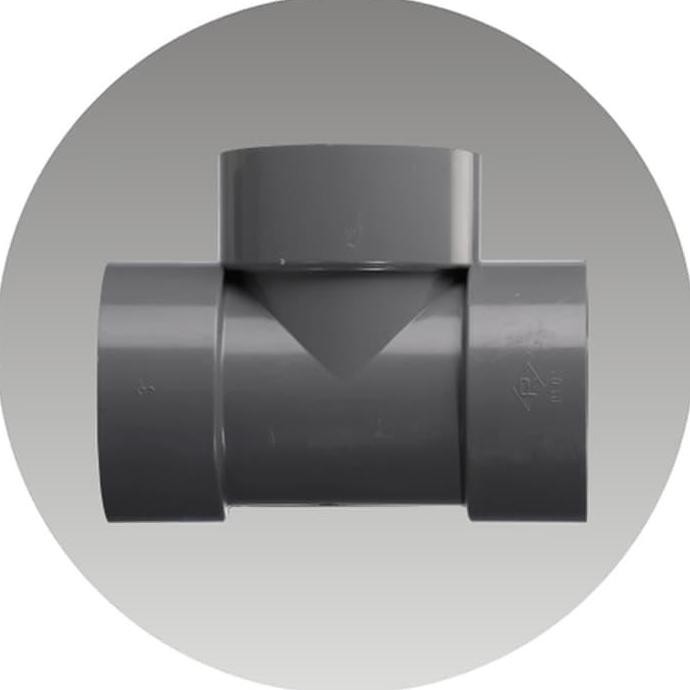 Tee 6" / T 6" / Pvc Rucika D / Tee D Dt / 6" Rucika D / Rucika D Best Seller