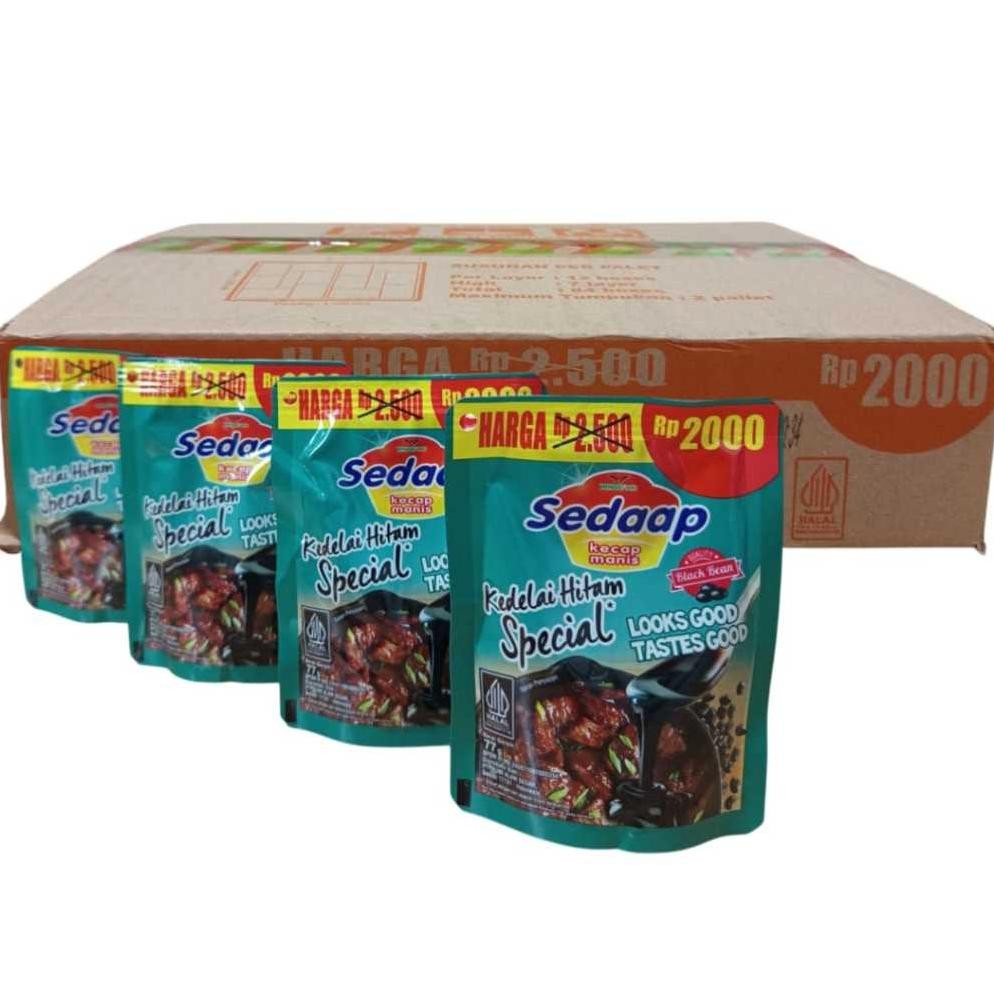 

Kecap Sedap Hijau 2 an Kecap Manis 77g 24 pcs Saus Saos Pedas Sauce
