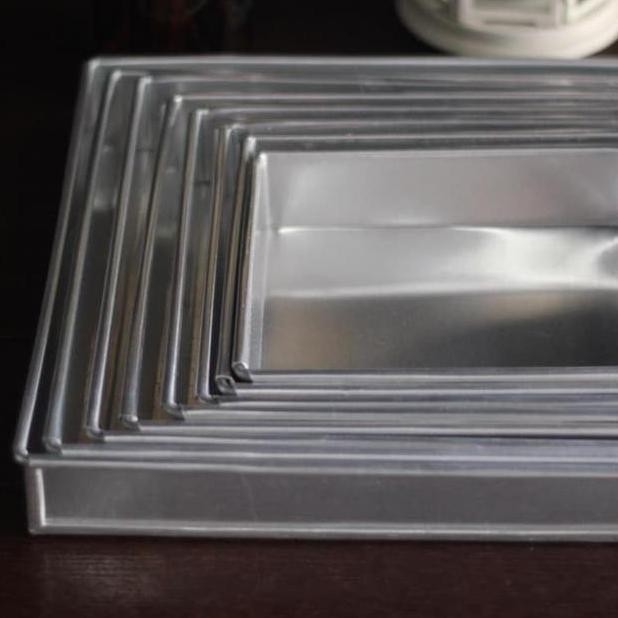 

Loyang Bolu Kotak 30 X 30 X 4 Cm Tebal 8Mm Cake Pan Made In Indo