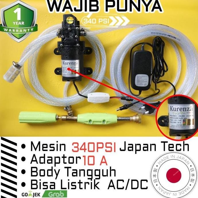 TERBARU Alat Cuci Motor Mobil AC Steam Jet Cleaner Pompa 250PSI Tekanan Tinggi