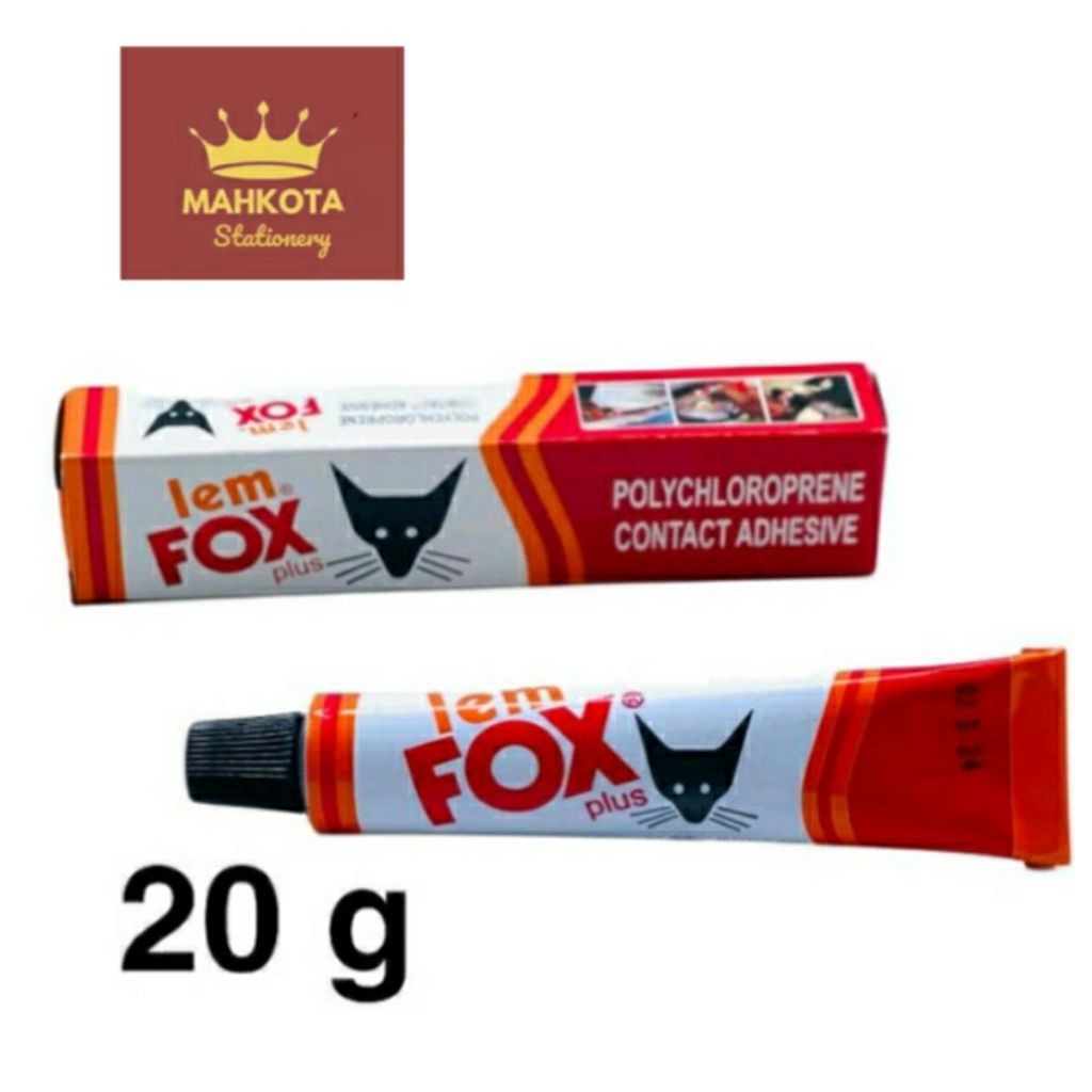 

Lem FOX PLUS 20 Gram/L3m Fox Plus Tube 20gram Original
