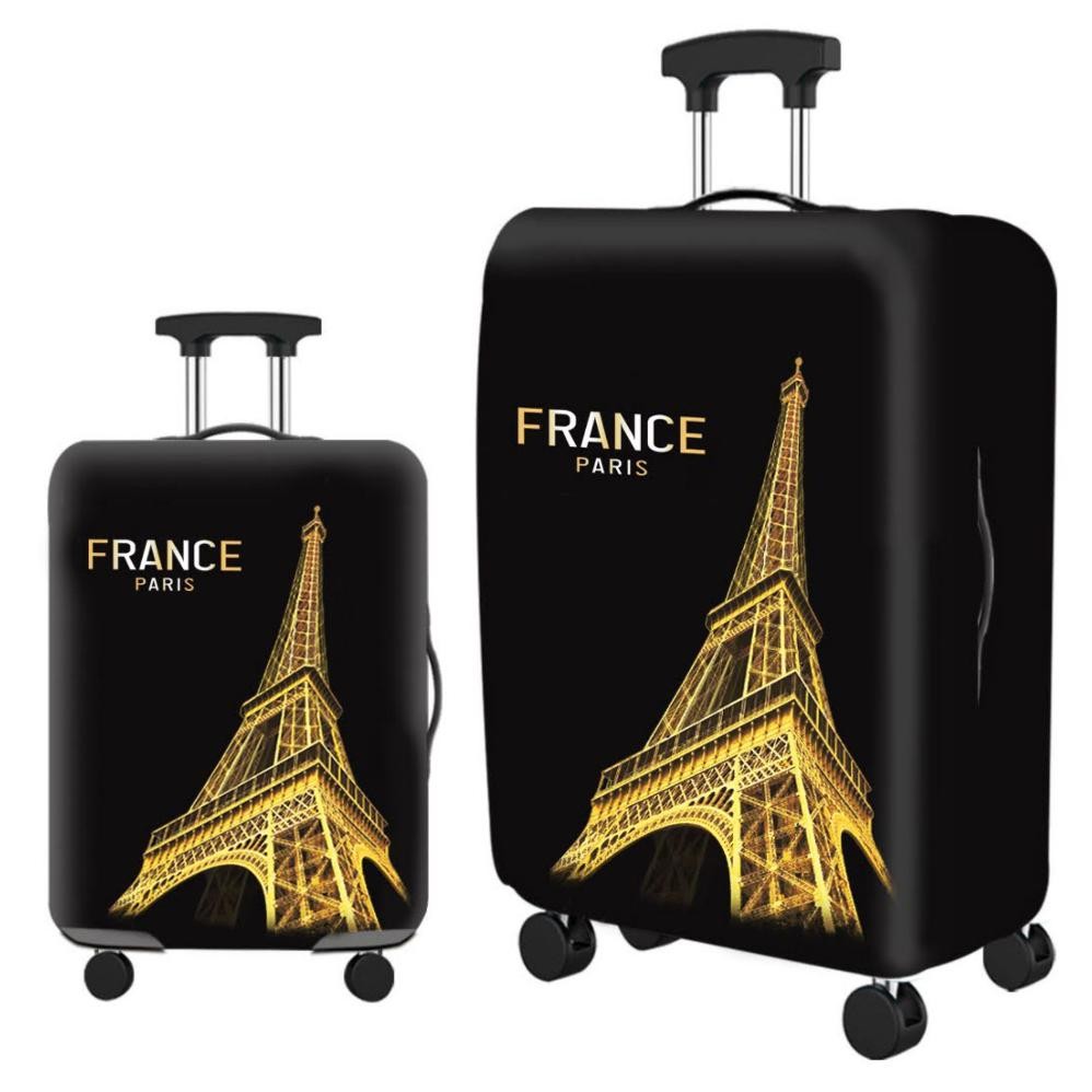 Special Mega_1688 Luggage Cover Koper Motif Kucing Lucu Bahan Spandex Elastis Pelindung Koper Mg1028