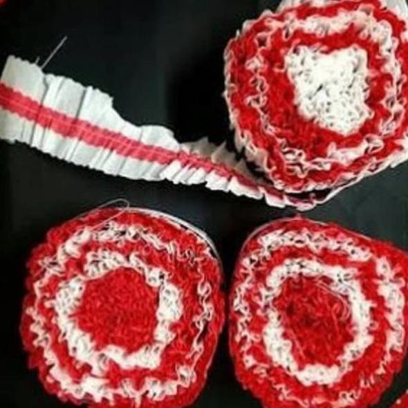 

Kertas Krep Kerut Merah Putih HUT RI / Dekorasi 17 Agustus / Sepeda