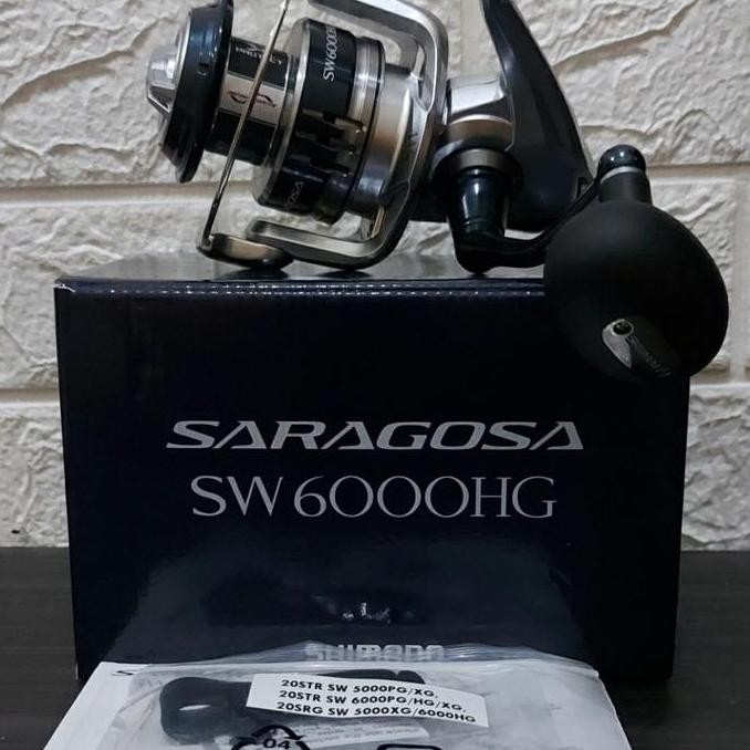 Gulungan Rill Rel Rell Shimano Saragosa SW6000HG 2020 Katrol Senar