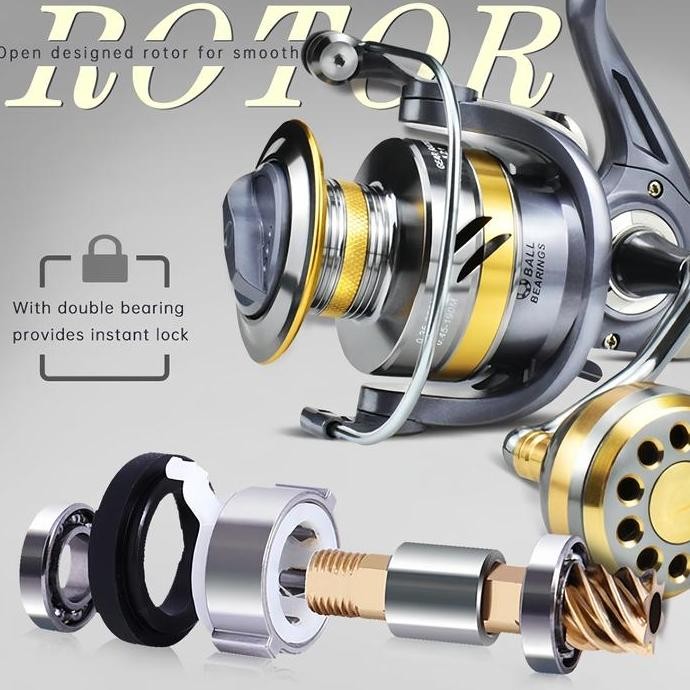 Deukio AR 2000-7000 Reel Fishing Spining Reel Seller Kita ade Model Deukio AC Deukio DS Deukio FBE D