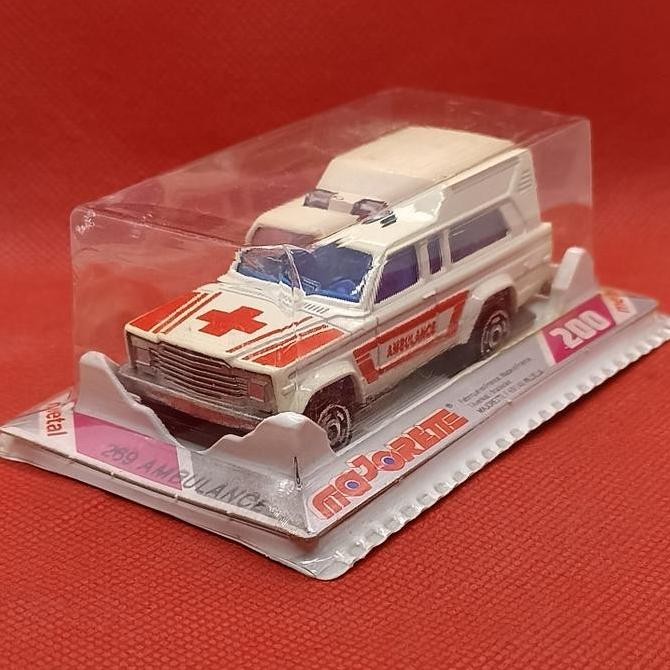 Majorette Cherokee 209 Ambulance Base Besi Made In France