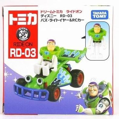 Tomica Dream Ride on Disney RD-03 Buzz Lightyear & RC Car