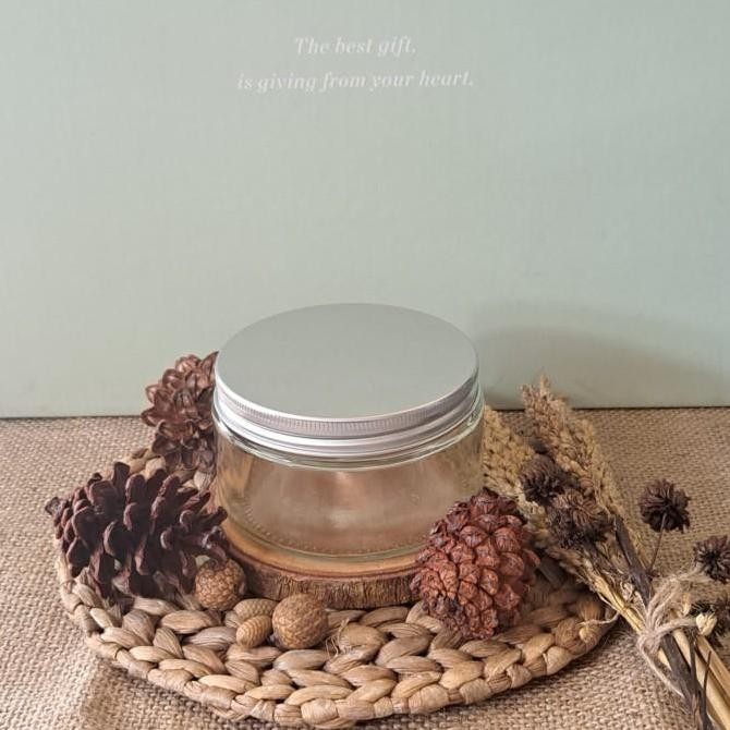 TOPLES JAR - KACA BULAT 250ML/STRAIGHT GLASS JAR