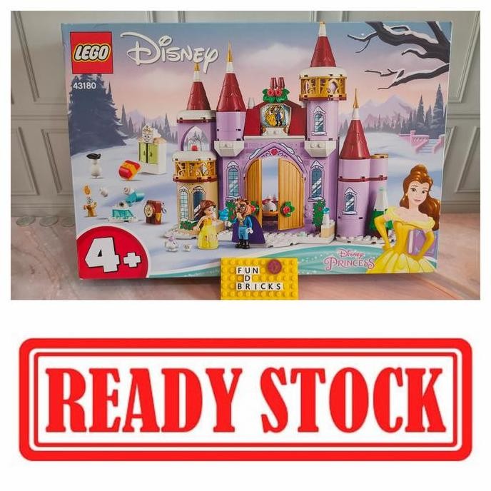LEGO 43180 Disney Princess Belle Castle Winter Celebration