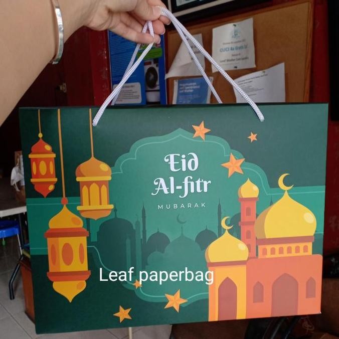 

paper bag hari raya idul fitri 2023 lebaran tas packaging hampers