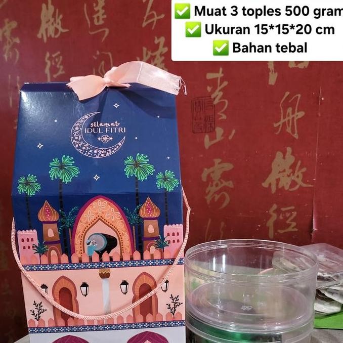 

goodie bag idul fitri tas kotak hantaran hari raya lebaran kue kering
