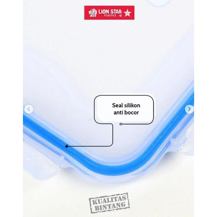 KLIP TO KEEP 3001 (150 ML) KP-86 Lion Star Kotak/Box/Wadah Bulat