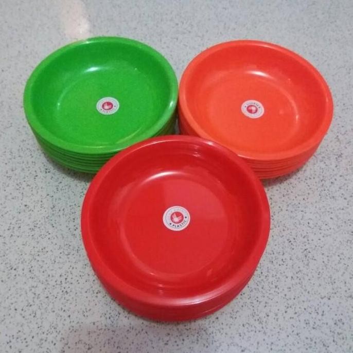 Tempat Sambal Melamin Besar / Piring Sambal Melamin / Piring Bumbu