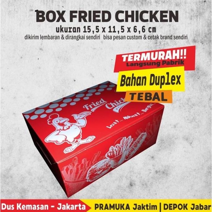 Dus Ayam / Dus Fried chicken / Box Fried Chicken