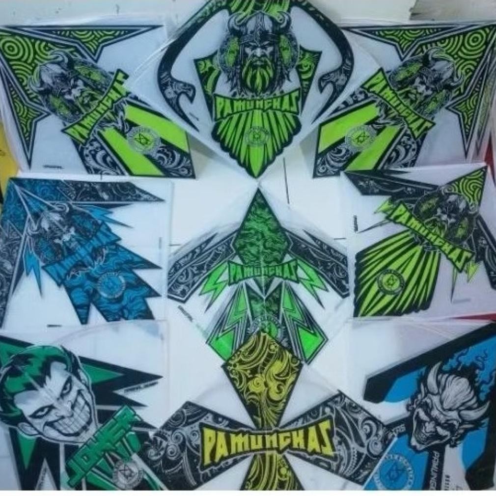 Df-8 Sale Layangan Kertas Isi 5 Pcs Polos Sukhoi Sale