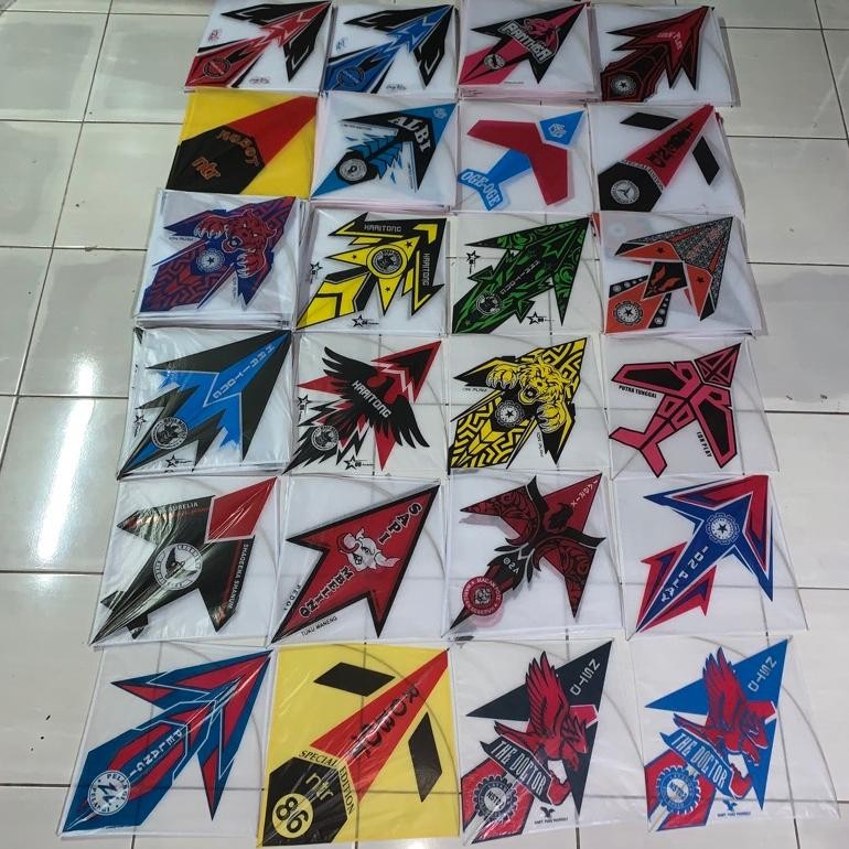 Hj-54 Er-6 Layangan Sukhoi Lilitan Super 30 Pcs Kualitas Premium Termurah