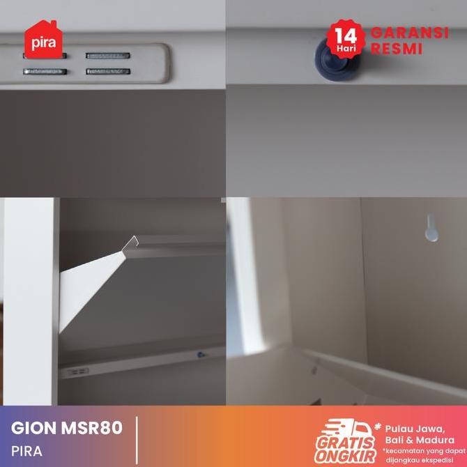 Pira - Gion MSR80 Rak Sepatu Besi