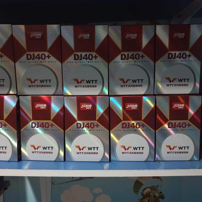 Bola Tenis Meja 3 Bintang Dhs Wtt Baru Original 100 Persen