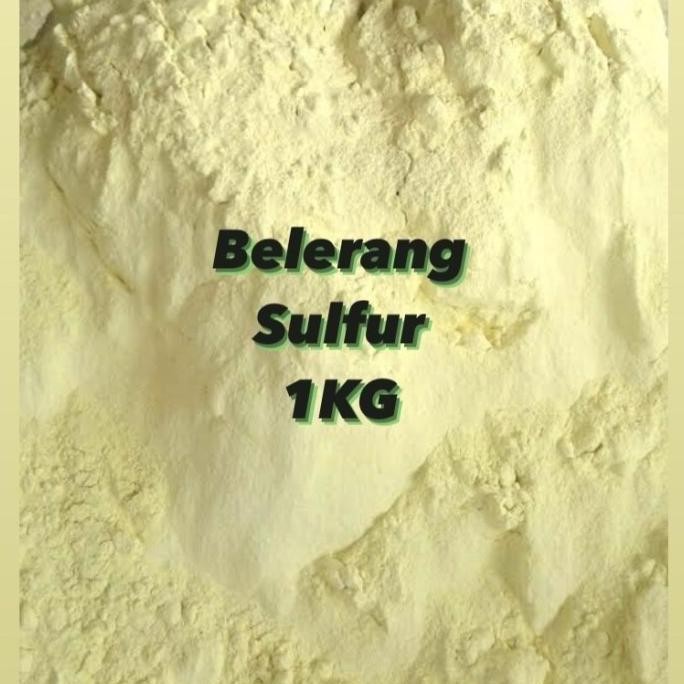

Sulfur Sulphur Powder / Belerang Bubuk 1KG