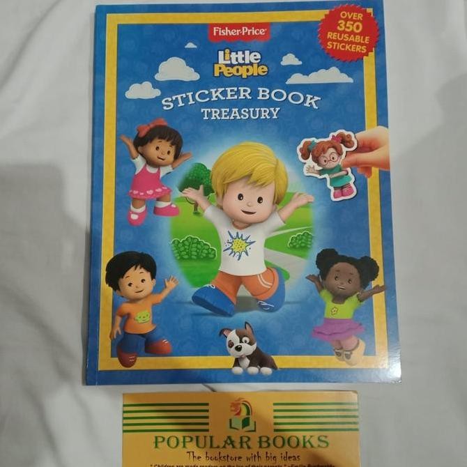 BEBAS ONGKIR - Sticker Book Treasury : Little People (Ages 3+)