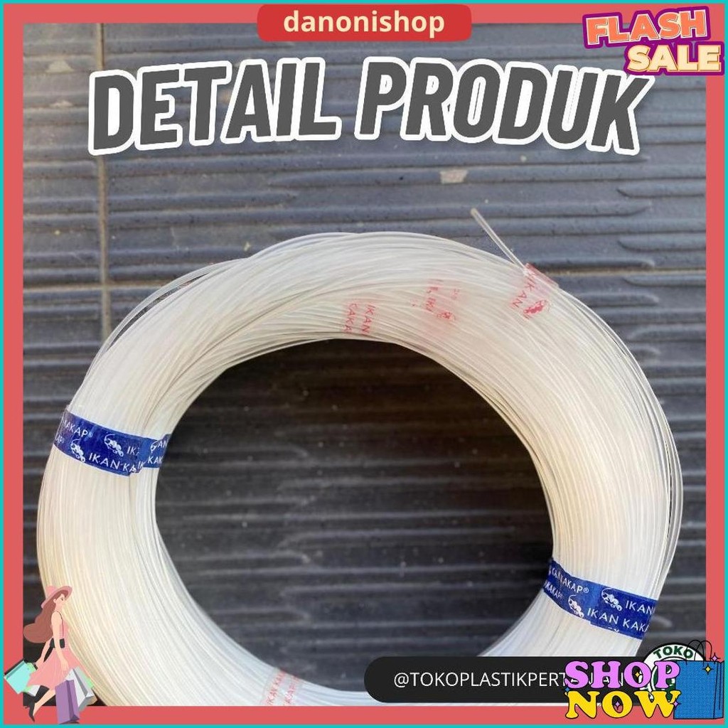 Senar Cap Ikan Kakap  Ukuran 6000 (150)  Per Roll /Tali Senar Pancing / Senar Layangan Cod