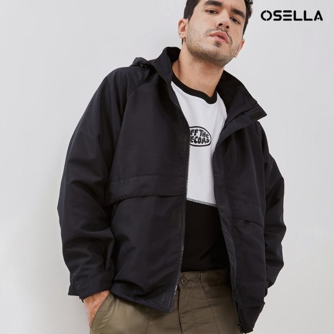 Osella Windproof Jacket 10614001 | Jaket Pria Lengan Panjang