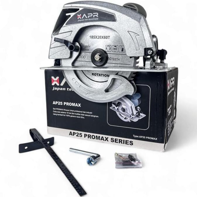 MESIN GERGAJI KAYU APR JAPAN CIRCULAR SAW TYPE A255 SIRKEL HEAVY DUTY