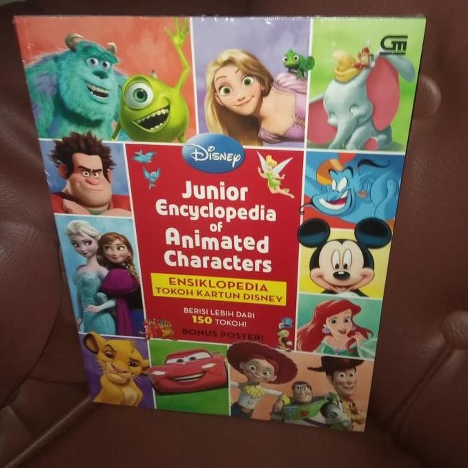 BUKU ORIGINAL&DISNEY JUNIOR ENCYLOPEDIA OF ANIMATED CHARACTERS