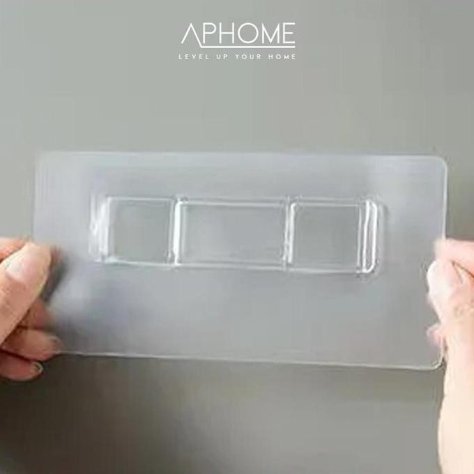 Stiker Double Tape Wall-Mounted Perekat Dinding Gantungan Tembok Allshop