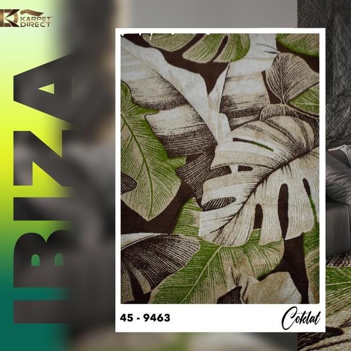 [Karpet Direct] Ibiza Karpet (Coklat) 100x150 cm - Kode 45-9463