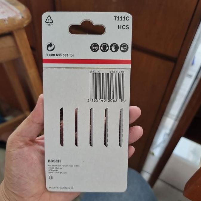 MATA GERGAJI KAYU JIGSAW BOSCH T111C / MATA JIGSAW KAYU T 111C BOSCH