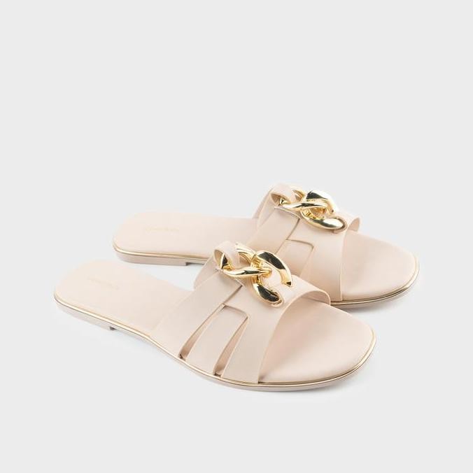 

URBAN&CO Sandal Wanita Jesy Slip On Sandals Korean Style Sandal Karet Kasual Jepit Flat GS