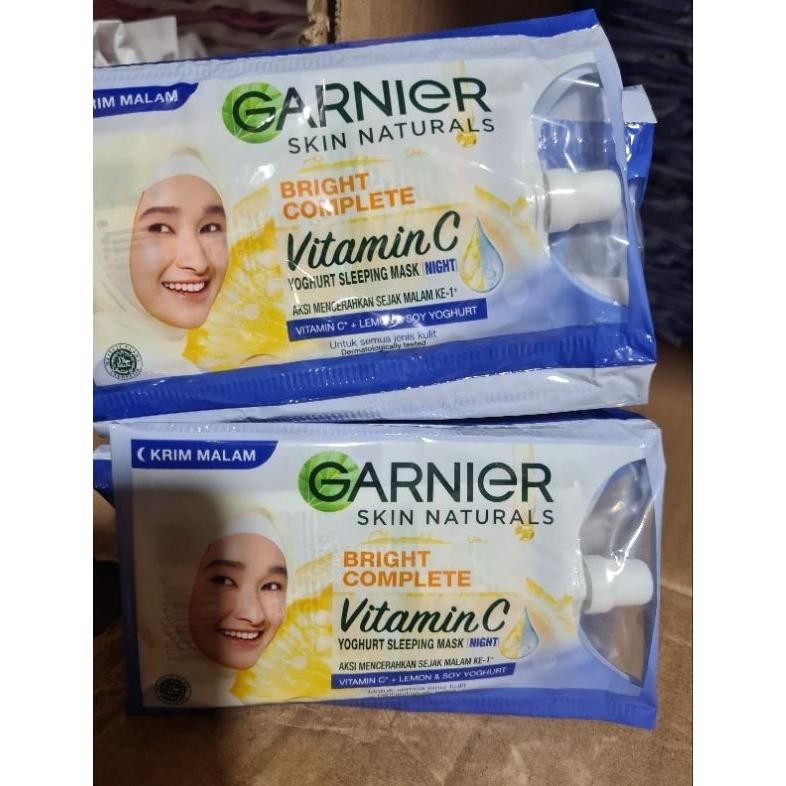 Discount (1Renteng) Cream Garnier Saset Night Discount