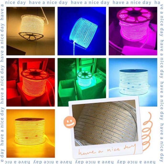Lampu Led Selang 2835 144Mata 100Meter. Lampu Selang 144Led 100M